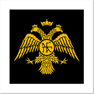 Palaiologos Dynasty Eagle - Byzantine Posters and Art